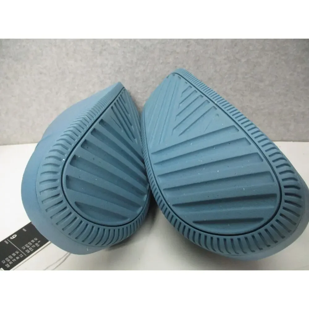 Nike Calm Slides Sandals Mules Smokey Blue Mens Sz 9 Womens Sz 10